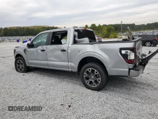 2024 Ford F-150 STX with VIN 1FTEW2K56RKD00250, listed as a Copart auction lot 71246864 with 153 mi miles and Clean Title. Bid and sale history available at carsss.com. Image 2.