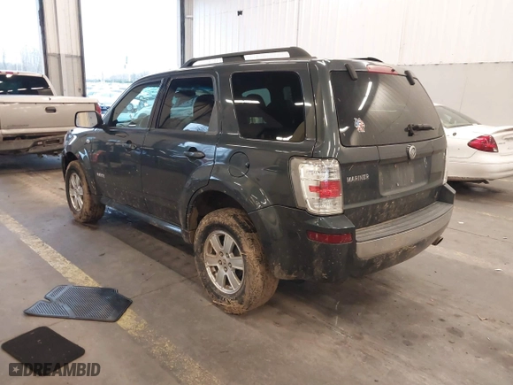 2008 Mercury Mariner with VIN 4M2CU81Z38KJ19197, listed as a IAAI auction lot 41233891 with 168,131 mi miles. Bid and sale history available at carsss.com. Image 3.