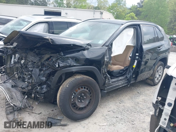 2019 Toyota RAV4 LE with VIN 2T3H1RFV3KC015535, listed as a IAAI auction lot 41999076 with 99,375 mi miles and . Bid and sale history available at DreamBid. Image 18.