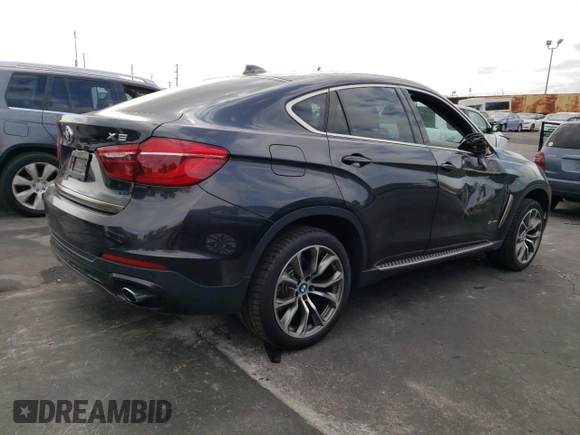 2015 BMW X6 sDrive35i with VIN 5UXKU0C5XF0F91839, listed as a Copart auction lot 66853423 with 66,491 mi miles. Bid and sale history available at carsss.com. Image 3.