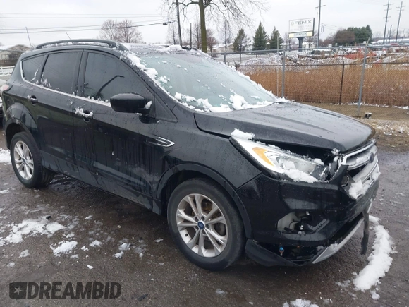 2017 Ford Escape SE with VIN 1FMCU0GD5HUD08968, listed as a IAAI auction lot 42008576 with 95,363 mi miles and . Bid and sale history available at DreamBid. Image 1.