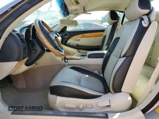 2002 Lexus SC 430 with VIN JTHFN48Y220006106, listed as a Copart auction lot 76703744 with 114,122 mi miles and Salvage Title. Bid and sale history available at DreamBid. Image 7.