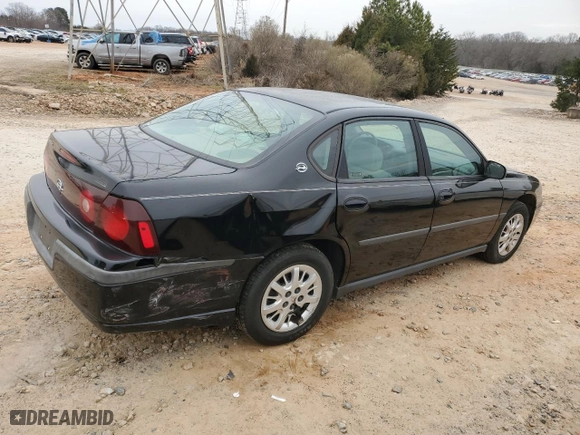 2002 Chevrolet Impala with VIN 2G1WF52E229359267, listed as a Copart auction lot 45092505 with 106,452 mi miles and Salvage Title. Bid and sale history available at carsss.com. Image 3.