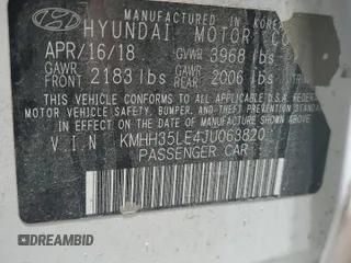 2018 Hyundai Elantra GT with VIN KMHH35LE4JU063820, listed as a Copart auction lot 81360684 with 104,786 mi miles and Salvage Title. Bid and sale history available at carsss.com. Image 13.