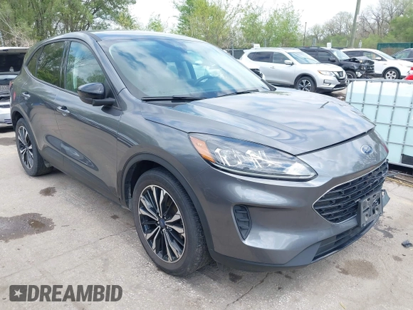 2022 Ford Escape SE with VIN 1FMCU0G68NUB17851, listed as a IAAI auction lot 42052525 with 37,004 mi miles and . Bid and sale history available at DreamBid. Image 1.