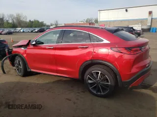 2023 Infiniti QX55 Sensory with VIN 3PCAJ5LR0PF114889, listed as a Copart auction lot 54241355 with 32,363 mi miles and Salvage Title. Bid and sale history available at DreamBid. Image 2.