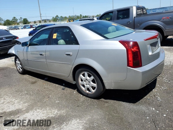 2006 Cadillac CTS with VIN 1G6DM57T260145796, listed as a Copart auction lot 53679275 with 0 mi miles and Salvage Title. Bid and sale history available at carsss.com. Image 2.