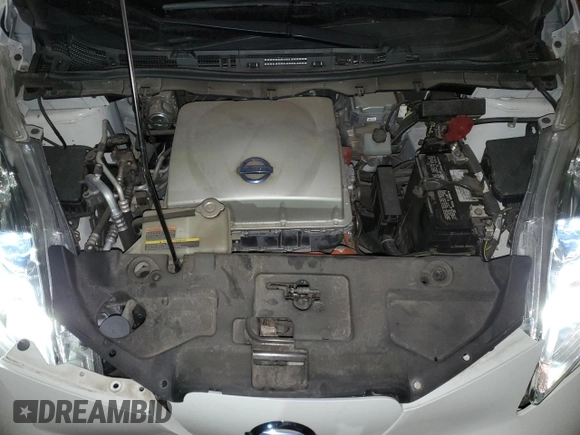 2015 Nissan LEAF SV with VIN 1N4AZ0CP2FC328424, listed as a Copart auction lot 76894983 with 47,224 mi miles and . Bid and sale history available at DreamBid. Image 11.
