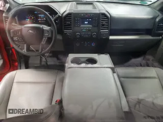 2018 Ford F-150 XL with VIN 1FTMF1EB6JFD30708, listed as a Copart auction lot 50289565 with 26,757 mi miles and Salvage Title. Bid and sale history available at carsss.com. Image 8.