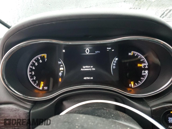 2021 Jeep Grand Cherokee Summit with VIN 1C4RJFJG6MC674077, listed as a Copart auction lot 44594475 with 46,794 mi miles and Salvage Title. Bid and sale history available at carsss.com. Image 9.