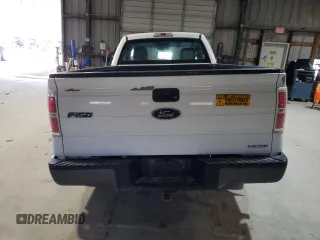 2013 Ford F-150 XL with VIN 1FTNF1CF0DKF22194, listed as a Copart auction lot 46987505 with 149,978 mi miles and Salvage title. Bid and sale history available at DreamBid. Image 6.