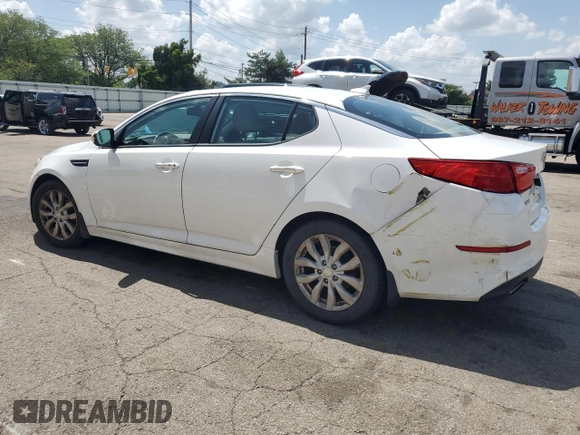 2015 Kia Optima EX with VIN 5XXGN4A78FG352642, listed as a Copart auction lot 62092135 with 171,831 mi miles and Salvage title. Bid and sale history available at DreamBid. Image 2.
