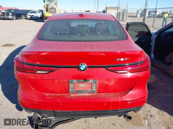 2021 BMW 2 Series 228i with VIN WBA53AK0XM7J01878, listed as a IAAI auction lot 41251154 with 61,199 mi miles. Bid and sale history available at carsss.com. Image 16.