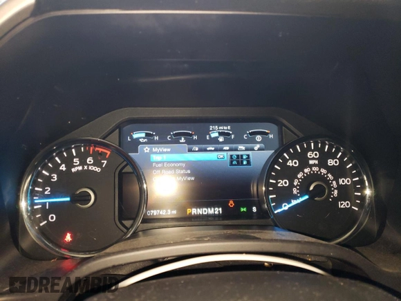 2017 Ford F-150 XL with VIN 1FTEW1EF5HFB70838, listed as a Copart auction lot 62206435 with 79,742 mi miles and Clean title. Bid and sale history available at DreamBid. Image 9.