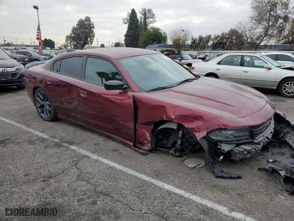 2019 Dodge Charger SXT with VIN 2C3CDXBG8KH693083, listed as a Copart auction lot 43079055 with 90,683 mi miles and Clean Title. Bid and sale history available at carsss.com. Image 4.