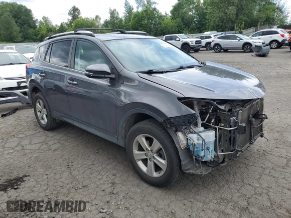 2013 Toyota RAV4 XLE with VIN 2T3RFREV7DW122189, listed as a Copart auction lot 57348125 with 142,662 mi miles and Salvage title. Bid and sale history available at DreamBid. Image 4.