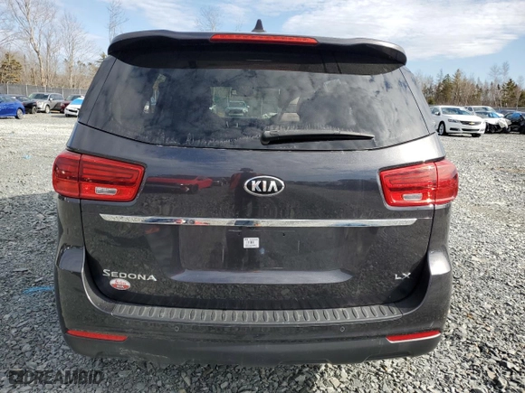 2019 Kia Sedona LX with VIN KNDMB5C13K6555702, listed as a Copart auction lot 48741645 with NaN miles and Non Repairable. Bid and sale history available at carsss.com. Image 6.