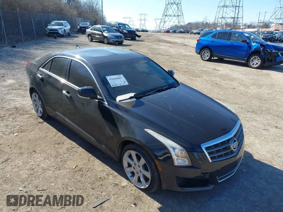 2013 Cadillac ATS Luxury with VIN 1G6AB5RXXD0147530, listed as a IAAI auction lot 41609607 with 71,940 mi miles and . Bid and sale history available at carsss.com. Image 6.
