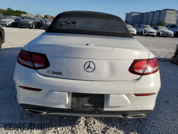 2019 Mercedes-Benz C 300 with VIN WDDWK8DB3KF861175, listed as a Copart auction lot 48482095 with 53,370 mi miles and Salvage Title. Bid and sale history available at carsss.com. Image 6.