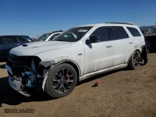 2022 Dodge Durango SRT 392 with VIN 1C4SDJGJ1NC106979, listed as a Copart auction lot 47449115 with 45,833 mi miles and Salvage Title. Bid and sale history available at carsss.com. Image 1.