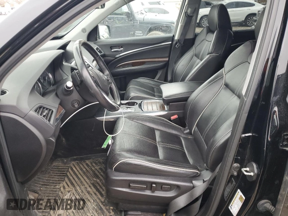 2017 Acura MDX w/Advance Pkg with VIN 5FRYD4H80HB023220, listed as a Copart auction lot 47812525 with 143,169 mi miles and Salvage Title. Bid and sale history available at carsss.com. Image 7.
