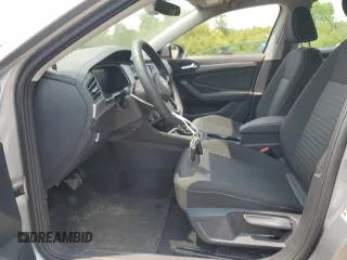 2024 Volkswagen Jetta S with VIN 3VW5M7BU9RM098603, listed as a Copart auction lot 59370965 with 2,873 mi miles and Salvage title. Bid and sale history available at DreamBid. Image 7.