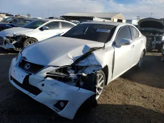 2012 Lexus IS 250 with VIN JTHCF5C25C5059458, listed as a Copart auction lot 86882084 with 114,518 mi miles and Salvage Title. Bid and sale history available at DreamBid. Image 1.