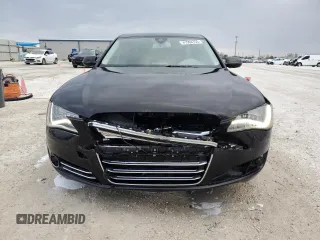 2014 Audi A8 3.0L TDI with VIN WAURMAFD8EN000802, listed as a Copart auction lot 41594755 with 131,171 mi miles and Salvage title. Bid and sale history available at DreamBid. Image 5.