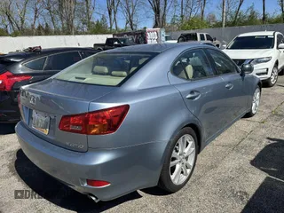 2006 Lexus IS 250 Manual with VIN JTHBK262X65003974, listed as a IAAI auction lot 42076550 with 167,694 mi miles. Bid and sale history available at carsss.com. Image 4.