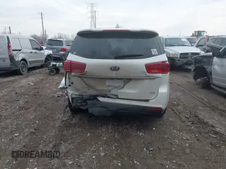 2021 Kia Sedona LX with VIN KNDMB5C19M6662112, listed as a IAAI auction lot 41684140 with 57,874 mi miles. Bid and sale history available at carsss.com. Image 16.
