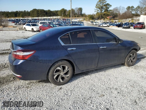 2017 Honda Accord Sedan LX with VIN 1HGCR2F35HA149818, listed as a Copart auction lot 42377075 with 193,417 mi miles and Salvage Title. Bid and sale history available at carsss.com. Image 3.