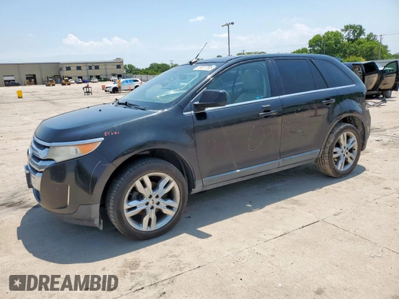 2011 Ford Edge Limited with VIN 2FMDK3KC6BBA05978, listed as a Copart auction lot 59357395 with 106,167 mi miles and Salvage title. Bid and sale history available at DreamBid. Image 1.