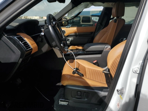 2018 Land Rover Discovery HSE Luxury with VIN SALRT2RV3JA077216, listed as a Copart auction lot 37302194 with 53,579 mi miles. Bid and sale history available at carsss.com. Image 7.