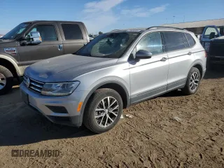 2021 Volkswagen Tiguan S with VIN 3VV0B7AX0MM022776, listed as a Copart auction lot 77828184 with 38,881 mi miles and Non Repairable. Bid and sale history available at carsss.com. Image 1.