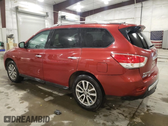 2013 Nissan Pathfinder SV z VIN 5N1AR2MM5DC684742, wystawiony jako Copart lot #51094625 z przebiegiem 216 995 mil mil oraz Szkoda całkowita • Salvage title. Historia ofert i sprzedaży dostępna na DreamBid. Obrazek 2.