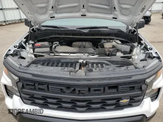 2023 Chevrolet Silverado 1500 Work Truck with VIN 3GCNAAEK4PG362843, listed as a Copart auction lot 52376485 with 55,552 mi miles and Clean Title. Bid and sale history available at carsss.com. Image 11.