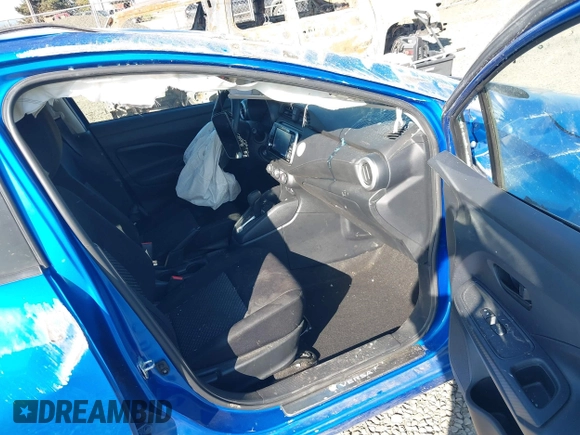2022 Nissan Versa S with VIN 3N1CN8DV7NL850935, listed as a IAAI auction lot 42068001 with 35,801 mi miles and . Bid and sale history available at DreamBid. Image 5.