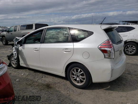 2017 Toyota Prius v Two with VIN JTDZN3EU0HJ070917, listed as a Copart auction lot 50541165 with 13,177 mi miles and Salvage Title. Bid and sale history available at carsss.com. Image 2.