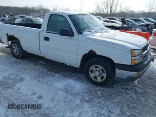 2004 Chevrolet Silverado 1500 Work Truck with VIN 1GCEC14X44Z236873, listed as a IAAI auction lot 41373750 with 95,355 mi miles. Bid and sale history available at carsss.com. Image 1.