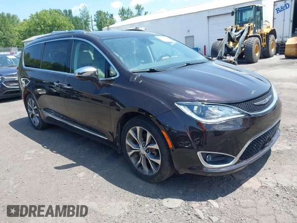 2017 Chrysler Pacifica Limited with VIN 2C4RC1GG7HR525064, listed as a IAAI auction lot 42572835 with 205,452 mi miles and . Bid and sale history available at DreamBid. Image 1.