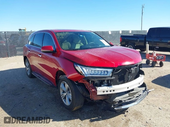 2020 Acura MDX with VIN 5J8YD3H33LL013420, listed as a IAAI auction lot 41718188 with 31,556 mi miles and . Bid and sale history available at DreamBid. Image 1.