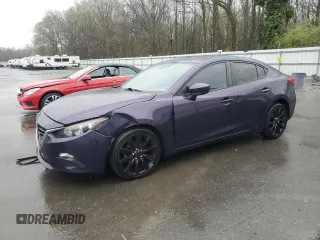 2016 Mazda Mazda3 i Sport with VIN JM1BM1T78G1314253, listed as a Copart auction lot 52074275 with 109,777 mi miles and Salvage Title. Bid and sale history available at carsss.com. Image 1.