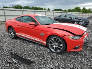 2015 Ford Mustang GT with VIN 1FA6P8CF3F5374219, listed as a Copart auction lot 61490675 with 51,622 mi miles and Salvage title. Bid and sale history available at DreamBid. Image 4.