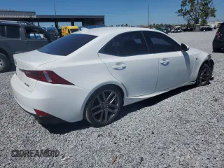 2016 Lexus IS 200t with VIN JTHBA1D24G5004104, listed as a Copart auction lot 48652105 with 112,466 mi miles and Salvage Title. Bid and sale history available at DreamBid. Image 3.