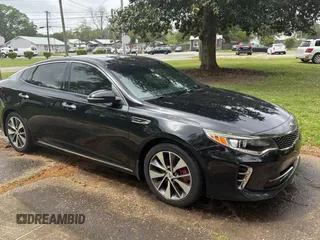 2016 Kia Optima SXL Turbo with VIN 5XXGV4L28GG051694, listed as a Copart auction lot 51966145 with 100,716 mi miles and Clean Title. Bid and sale history available at carsss.com. Image 1.