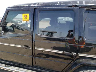 2018 Mercedes-Benz G-Class AMG G 63 with VIN WDCYC7DH6JX291237, listed as a Copart auction lot 57343814 with 0 mi miles and Salvage Title. Bid and sale history available at carsss.com. Image 8.