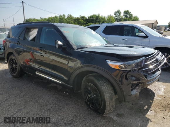2023 Ford Explorer XLT z VIN 1FMSK8DH9PGA38728, wystawiony jako Copart lot #62331795 z przebiegiem 40 489 mil mil oraz Szkoda całkowita • Salvage title. Historia ofert i sprzedaży dostępna na DreamBid. Obrazek 4.