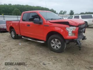 2015 Ford F-150 XLT with VIN 1FTEX1E80FKF08651, listed as a Copart auction lot 56283635 with 246,029 mi miles and Salvage title. Bid and sale history available at DreamBid. Image 4.