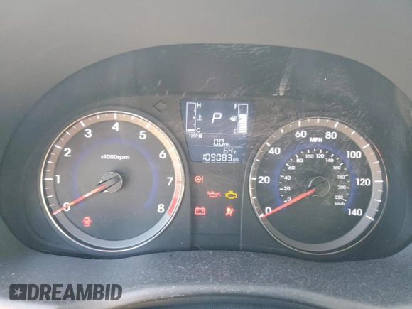 2016 Hyundai Accent SE z VIN KMHCT4AE7GU096875, wystawiony jako Copart lot #52945135 z przebiegiem 109 083 mil mil oraz Szkoda całkowita • Salvage title. Historia ofert i sprzedaży dostępna na DreamBid. Obrazek 9.