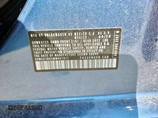 2021 Volkswagen Jetta S with VIN 3VWC57BU2MM001917, listed as a Copart auction lot 62169415 with 105,256 mi miles and Salvage title. Bid and sale history available at DreamBid. Image 12.